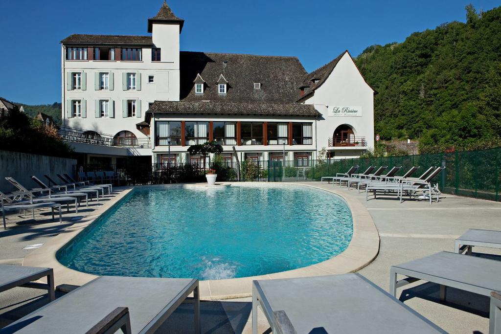 Hotel La Riviere Entraygues-sur-Truyère Exterior foto