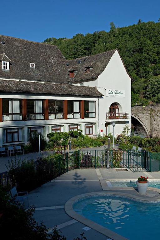 Hotel La Riviere Entraygues-sur-Truyère Exterior foto